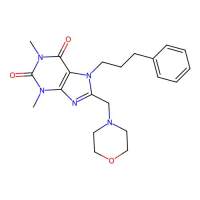 1,3-Dimethyl-8-morpholin-4-ylmethyl-7-(3-phenyl-propyl)-3,7-dihydro-purine-2,6-dione,797028-07-0,阿拉丁