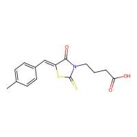 (Z)-4-(5-(4-methylbenzylidene)-4-oxo-2-thioxothiazolidin-3-yl)butanoic acid,300826-70-4,≥95%,阿拉丁