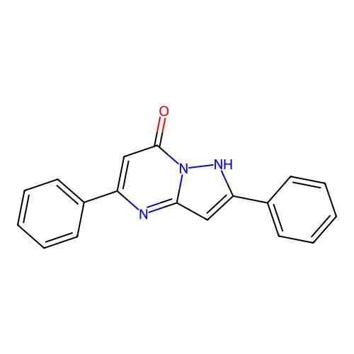 2,5-Diphenylpyrazolo[1,5-a]pyrimidin-7-ol，331968-09-3，≥97%，阿拉丁产品图