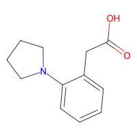 (2-Pyrrolidinophenyl)acetic acid，136916-22-8，≥95%，阿拉丁