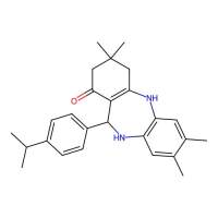 11-(4-isopropylphenyl)-3,3,7,8-tetramethyl-2,3,4,5,10,11-hexahydro-1H-dibenzo[b,e][1,4]diazepin-1-one，338748-43-9，阿拉丁
