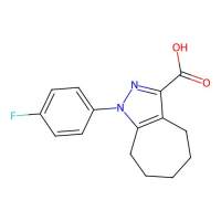 1-(4-fluorophenyl)-1H,4H,5H,6H,7H,8H-cyclohepta(c)pyrazole-3-carboxylic acid，923846-56-4，≥95%，阿拉丁