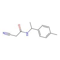 2-cyano-N-[1-(4-methylphenyl)ethyl]acetamide，444907-79-3，阿拉丁