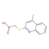 2-[(4-Methylquinolin-2-yl)sulfanyl]acetic acid，17880-62-5，≥97%，阿拉丁