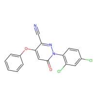 1-(2,4-Dichlorophenyl)-6-oxo-4-phenoxy-1,6-dihydro-3-pyridazinecarbonitrile，338405-51-9，阿拉丁