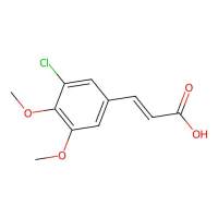 (2E)-3-(3-chloro-4,5-dimethoxyphenyl)prop-2-enoic acid，1022080-99-4，≥98%，阿拉丁