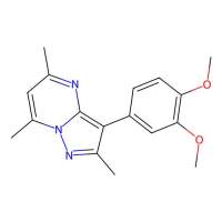 3-(3,4-Dimethoxyphenyl)-2,5,7-trimethylpyrazolo[1,5-a]pyrimidine，838880-47-0，阿拉丁