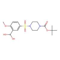 (5-((4-(Tert-butoxycarbonyl)piperazin-1-yl)sulfonyl)-2-methoxyphenyl)boronic acid，1704095-62-4，≥98%，阿拉丁