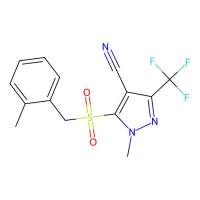 1-methyl-5-[(2-methylbenzyl)sulfonyl]-3-(trifluoromethyl)-1H-pyrazole-4-carbonitrile，318284-65-0，阿拉丁