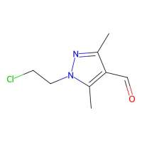 1-(2-chloroethyl)-3,5-dimethyl-1H-pyrazole-4-carbaldehyde，864723-37-5，≥95%，阿拉丁