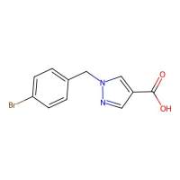 1-(4-Bromobenzyl)-1H-pyrazole-4-carboxylic acid，1153373-21-7，≥97%，阿拉丁