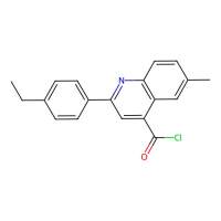 2-(4-Ethylphenyl)-6-methylquinoline-4-carbonyl chloride,1160253-51-9,≥97%,阿拉丁