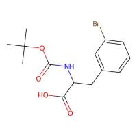 3-(3-Bromophenyl)-2-(((tert-butoxy)carbonyl)amino)propanoic acid，82278-95-3，≥98%，阿拉丁