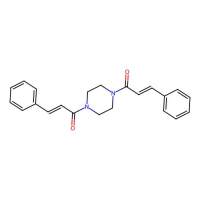 (E)-3-phenyl-1-[4-[(E)-3-phenylprop-2-enoyl]piperazin-1-yl]prop-2-en-1-one，70238-71-0，阿拉丁