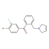 (4-Bromo-3-fluorophenyl)(2-((2,5-dihydro-1H-pyrrol-1-yl)methyl)phenyl)methanone，898763-38-7，阿拉丁
