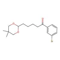 3'-Bromo-5-(5,5-dimethyl-1,3-dioxan-2-YL)valerophenone,898785-78-9,阿拉丁