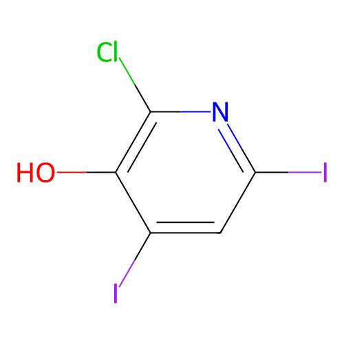 2-Chloro-4,6-diiodo-3-pyridinol,1171918-88-9,≥95%,阿拉丁产品图