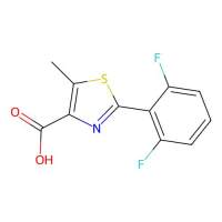 2-(2,6-Difluorophenyl)-5-methyl-1,3-thiazole-4-carboxylic acid，1017385-07-7，阿拉丁