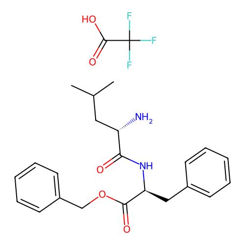 (S)-benzyl 2-((S)-2-amino-4-methylpentanamido)-3-phenylpropanoate 2,2,2-trifluoroacetate,70637-28-4,≥98%,阿拉丁产品图