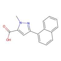 1-methyl-3-(1-naphthyl)-1{H}-pyrazole-5-carboxylic acid,1177347-48-6,≥98%,阿拉丁