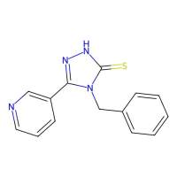 2,4-Dihydro-4-(phenylmethyl)-5-(3-pyridinyl)-3H-1,2,4-triazole-3-thione，129119-80-8，≥97%，阿拉丁