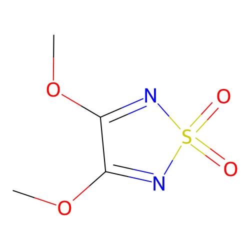3,4-Dimethoxy-1,2,5-thiadiazole 1,1-dioxide,55904-83-1,≥95%,阿拉丁产品图
