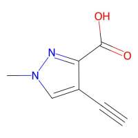1H-Pyrazole-3-carboxylic acid, 4-ethynyl-1-methyl-,1354705-93-3,≥97%,阿拉丁