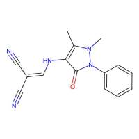 2-{[(1,5-dimethyl-3-oxo-2-phenyl-2,3-dihydro-1H-pyrazol-4-yl)amino]methylidene}propanedinitrile，330567-93-6，阿拉丁