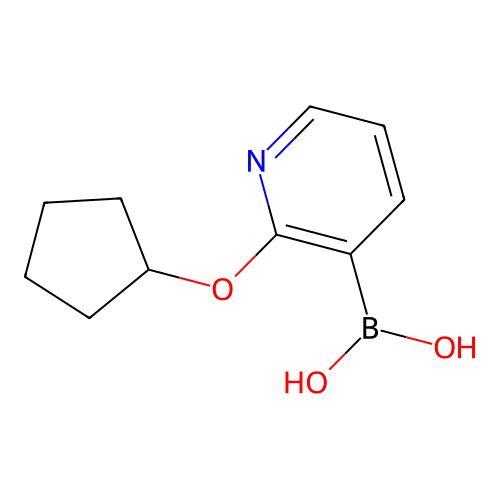 2-(Cyclopentyloxy)pyridine-3-boronic acid,1621416-46-3,≥98%,阿拉丁产品图
