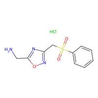 (3-((Phenylsulfonyl)methyl)-1,2,4-oxadiazol-5-yl)methanamine hydrochloride，1573547-68-8，阿拉丁