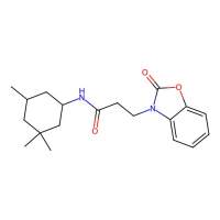 3-(2-oxo-1,3-benzoxazol-3(2H)-yl)-N-(3,3,5-trimethylcyclohexyl)propanamide,862827-40-5,阿拉丁