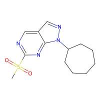 1-cycloheptyl-6-(methylsulfonyl)-1H-pyrazolo[3,4-d]pyrimidine，1206679-21-1，≥95%，阿拉丁