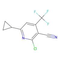 2-Chloro-6-cyclopropyl-4-(trifluoromethyl)nicotinonitrile,478049-48-8,≥95%,阿拉丁
