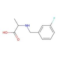 2-{[(3-Fluorophenyl)methyl]amino}propanoic acid，1396964-64-9，≥95%，阿拉丁