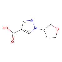 1-(Tetrahydrofuran-3-yl)-1H-pyrazole-4-carboxylic acid,1343835-81-3,≥98%,阿拉丁