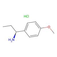 (S)-1-(4-Methoxyphenyl)propan-1-amine hydrochloride，244145-40-2，≥97%，阿拉丁
