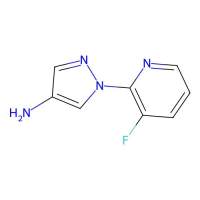 1-(3-fluoropyridin-2-yl)-1H-pyrazol-4-amine,1339916-52-7,≥95%,阿拉丁