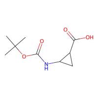 2-{[(Tert-butoxy)carbonyl]amino}cyclopropane-1-carboxylic acid，1083181-22-9，≥97%，阿拉丁