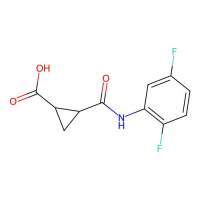 2-[(2,5-difluorophenyl)carbamoyl]cyclopropane-1-carboxylic Acid，866150-60-9，阿拉丁