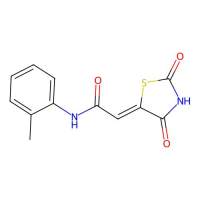 2-(2,4-dioxo-1,3-thiazolidin-5-ylidene)-N-(2-methylphenyl)acetamide,430443-01-9,≥98%,阿拉丁