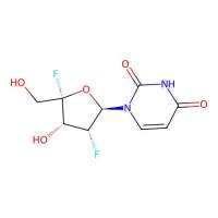 1-((2R,3R,4S,5S)-3,5-Difluoro-4-hydroxy-5-(hydroxymethyl)tetrahydrofuran-2-yl)pyrimidine-2,4(1H,3H)-dione，1612841-22-1，≥95%，阿拉丁