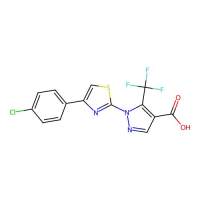 1-[4-(4-chlorophenyl)-1,3-thiazol-2-yl]-5-(trifluoromethyl)-1H-pyrazole-4-carboxylic acid，159885-82-2，阿拉丁