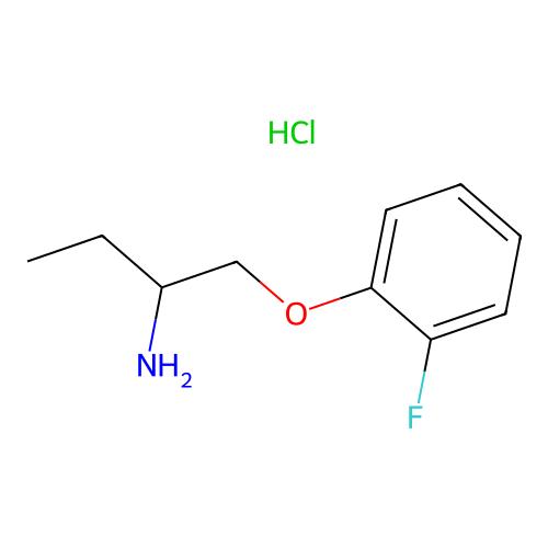 1-(2-Fluorophenoxy)butan-2-amine hydrochloride,1311314-13-2,≥95%,阿拉丁产品图