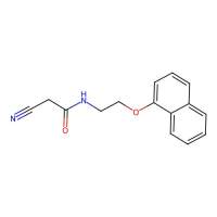 2-cyano-N-[2-(1-naphthyloxy)ethyl]acetamide，331829-89-1，阿拉丁