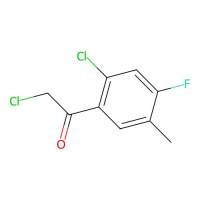 2-Chloro-1-(2-chloro-4-fluoro-5-methylphenyl)ethanone,154258-17-0,≥97%,阿拉丁
