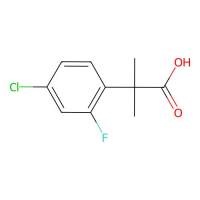 2-(4-Chloro-2-fluorophenyl)-2-methylpropanoic acid,920501-49-1,≥95%,阿拉丁