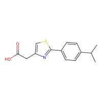 2-(2-(4-(Propan-2-yl)phenyl)-1,3-thiazol-4-yl)acetic acid,668477-13-2,≥97%,阿拉丁