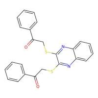 2-(3-Phenacylsulfanylquinoxalin-2-yl)sulfanyl-1-phenylethanone，300572-40-1，阿拉丁