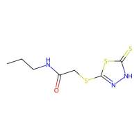 2-[(5-mercapto-1,3,4-thiadiazol-2-yl)thio]-N-propylacetamide，155329-60-5，≥95%，阿拉丁
