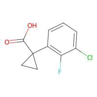 1-(3-Chloro-2-fluorophenyl)cyclopropane-1-carboxylic acid,1260763-00-5,≥98%,阿拉丁